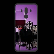 Coque  Huawei MATE 10 PRO PREMIUM Verre de vin rouge