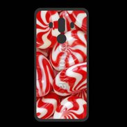 Coque  Huawei MATE 10 PRO PREMIUM Bonbons rouges et blancs