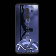 Coque  Huawei MATE 10 PRO PREMIUM Silhouette sexy avec jante de voiture