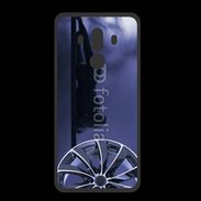 Coque  Huawei MATE 10 PRO PREMIUM Silhouette sexy avec jante de voiture 2