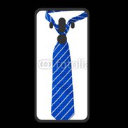 Coque  Huawei MATE 10 PRO PREMIUM Cravate bleue