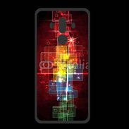 Coque  Huawei MATE 10 PRO PREMIUM Fond abstrait coloré