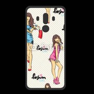 Coque  Huawei MATE 10 PRO PREMIUM Fashion girl 5
