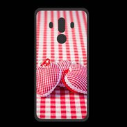 Coque  Huawei MATE 10 PRO PREMIUM Mode vichy et petit coeur
