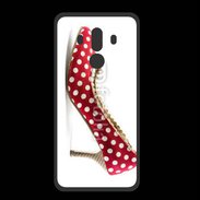 Coque  Huawei MATE 10 PRO PREMIUM escarpin petits pois