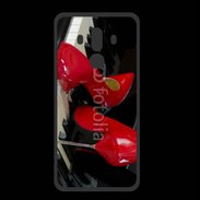 Coque  Huawei MATE 10 PRO PREMIUM Escarpins rouges sur piano