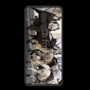 Coque  Huawei MATE 10 PRO PREMIUM Abrivado Chevaux et taureaux