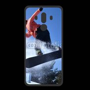 Coque  Huawei MATE 10 PRO PREMIUM Saut en Snowboard