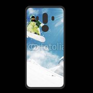 Coque  Huawei MATE 10 PRO PREMIUM Saut en Snowboard 2