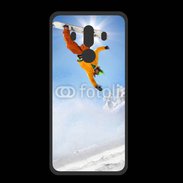 Coque  Huawei MATE 10 PRO PREMIUM Saut de snowboarder