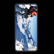 Coque  Huawei MATE 10 PRO PREMIUM Skieuse en montagne extrême 5