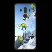Coque  Huawei MATE 10 PRO PREMIUM Ski freestyle en montagne 20