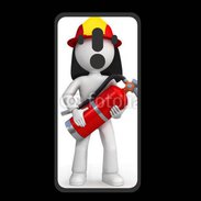 Coque  Huawei MATE 10 PRO PREMIUM Je suis un pompier 600