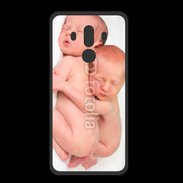 Coque  Huawei MATE 10 PRO PREMIUM Duo de bébés qui dorment
