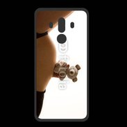 Coque  Huawei MATE 10 PRO PREMIUM Femme enceinte avec peluche