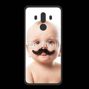 Coque  Huawei MATE 10 PRO PREMIUM Bébé avec moustache