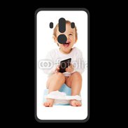 Coque  Huawei MATE 10 PRO PREMIUM Bébé accro au mobile