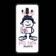 Coque  Huawei MATE 10 PRO PREMIUM Adishatz rugby Même pas mal