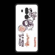 Coque  Huawei MATE 10 PRO PREMIUM Adishatz Raffut au rugby