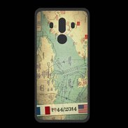 Coque  Huawei MATE 10 PRO PREMIUM Débarquement Normandie Carte ZG