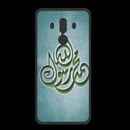 Coque  Huawei MATE 10 PRO PREMIUM Islam H Turquoise