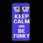 Coque  Huawei MATE 10 PRO PREMIUM Keep Calm Funky Bleu