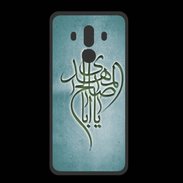 Coque  Huawei MATE 10 PRO PREMIUM Islam B Turquoise