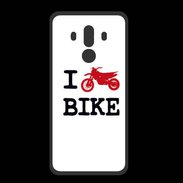 Coque  Huawei MATE 10 PRO PREMIUM I love bike
