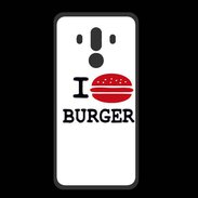 Coque  Huawei MATE 10 PRO PREMIUM I love Burger