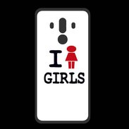 Coque  Huawei MATE 10 PRO PREMIUM I love Girl