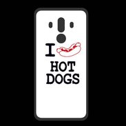 Coque  Huawei MATE 10 PRO PREMIUM I love Hot Dogs