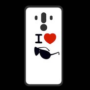Coque  Huawei MATE 10 PRO PREMIUM I love Lunette Fun 2