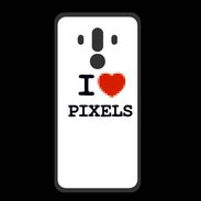 Coque  Huawei MATE 10 PRO PREMIUM I love Pixels