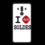Coque  Huawei MATE 10 PRO PREMIUM I love Soldes