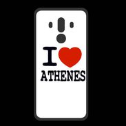 Coque  Huawei MATE 10 PRO PREMIUM I love Athenes