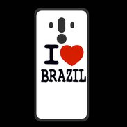 Coque  Huawei MATE 10 PRO PREMIUM I love Brazil