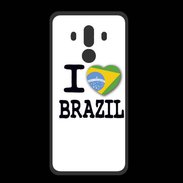 Coque  Huawei MATE 10 PRO PREMIUM I love Brazil 2