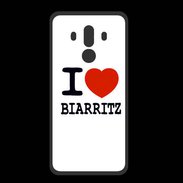Coque  Huawei MATE 10 PRO PREMIUM I love Biarritz