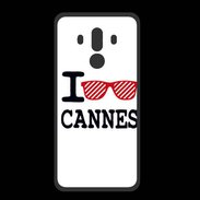 Coque  Huawei MATE 10 PRO PREMIUM I love Cannes 2