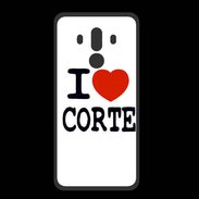 Coque  Huawei MATE 10 PRO PREMIUM I love Corte