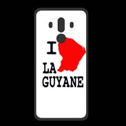 Coque  Huawei MATE 10 PRO PREMIUM I love Guyane 2