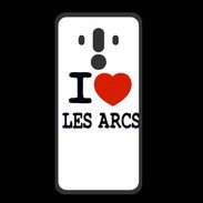 Coque  Huawei MATE 10 PRO PREMIUM I love Les Arcs