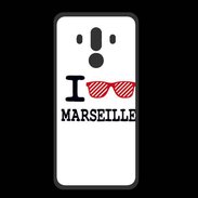 Coque  Huawei MATE 10 PRO PREMIUM I love Marseille 2