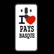 Coque  Huawei MATE 10 PRO PREMIUM I love Pays Basque