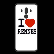 Coque  Huawei MATE 10 PRO PREMIUM I love Rennes