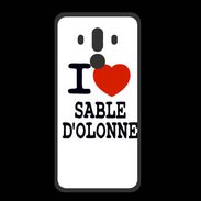 Coque  Huawei MATE 10 PRO PREMIUM I love Sable d'Olonne