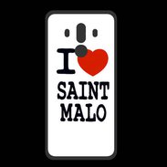 Coque  Huawei MATE 10 PRO PREMIUM I love Saint Malo
