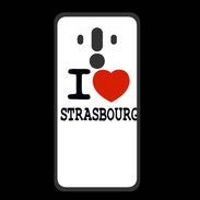 Coque  Huawei MATE 10 PRO PREMIUM I love Strasbourg