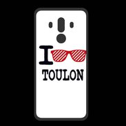 Coque  Huawei MATE 10 PRO PREMIUM I love Toulon 2
