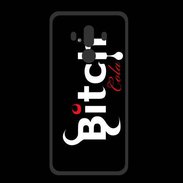 Coque  Huawei MATE 10 PRO PREMIUM Bitch Cola fond noir